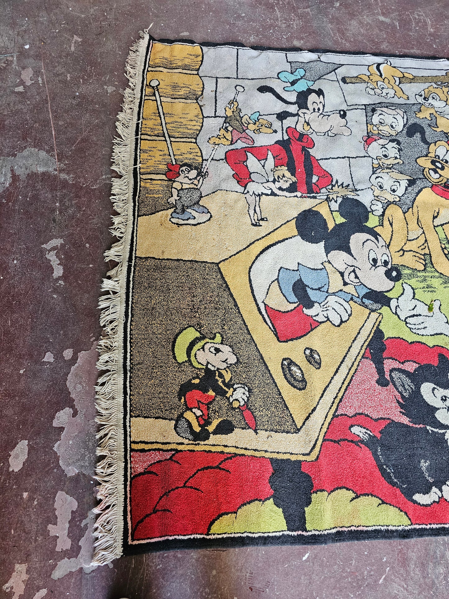 Tappeto Disney anni 60 originale