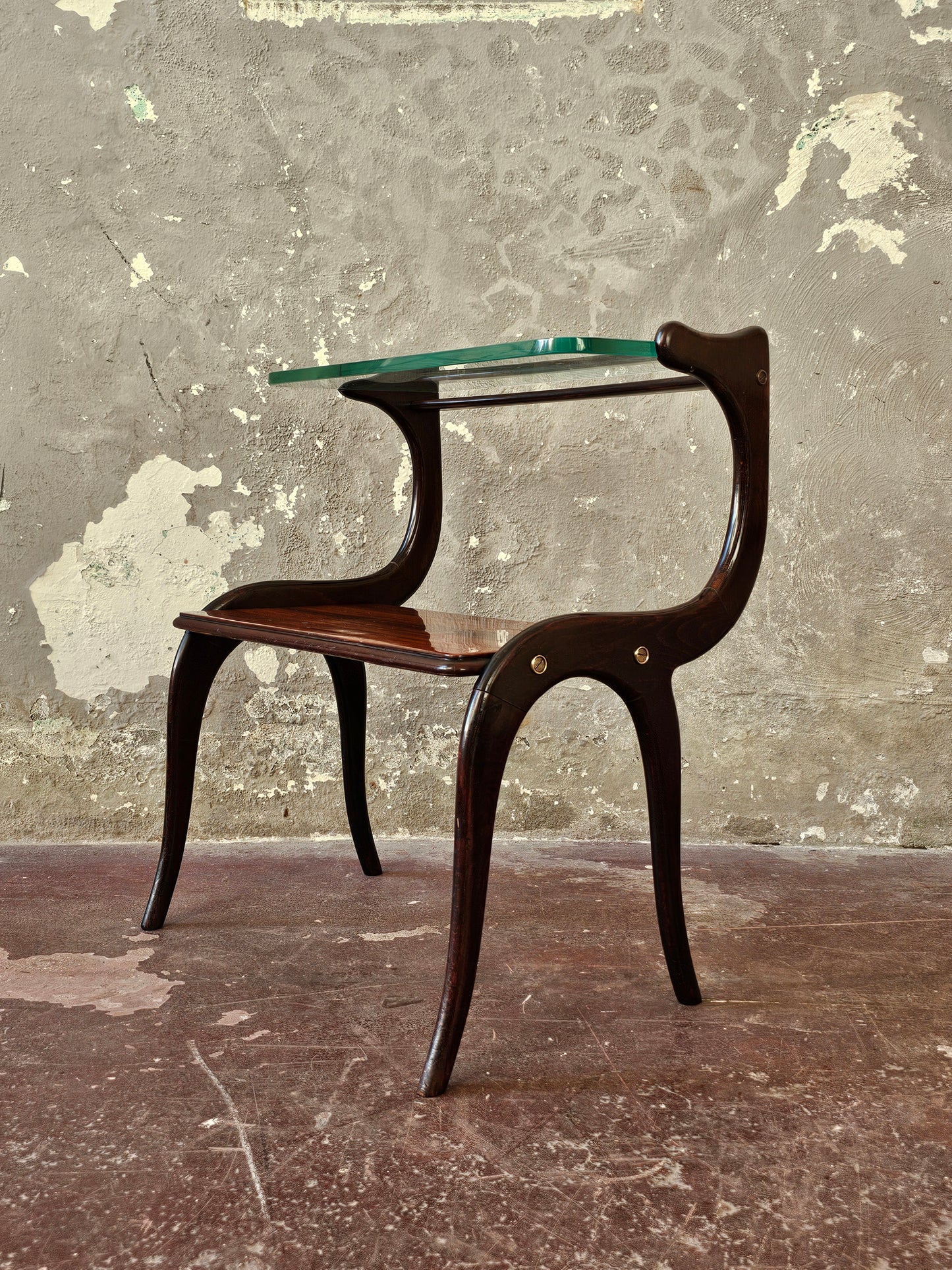 Tavolino design anni 50 nello stile di Ico Parisi
