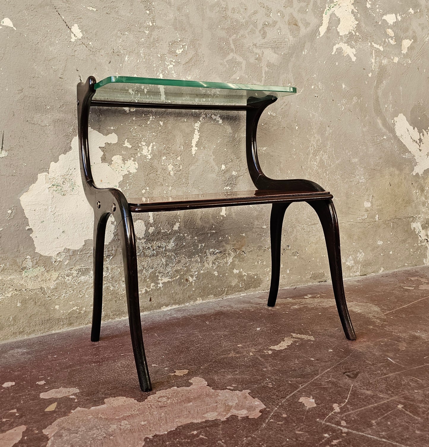 Tavolino design anni 50 nello stile di Ico Parisi