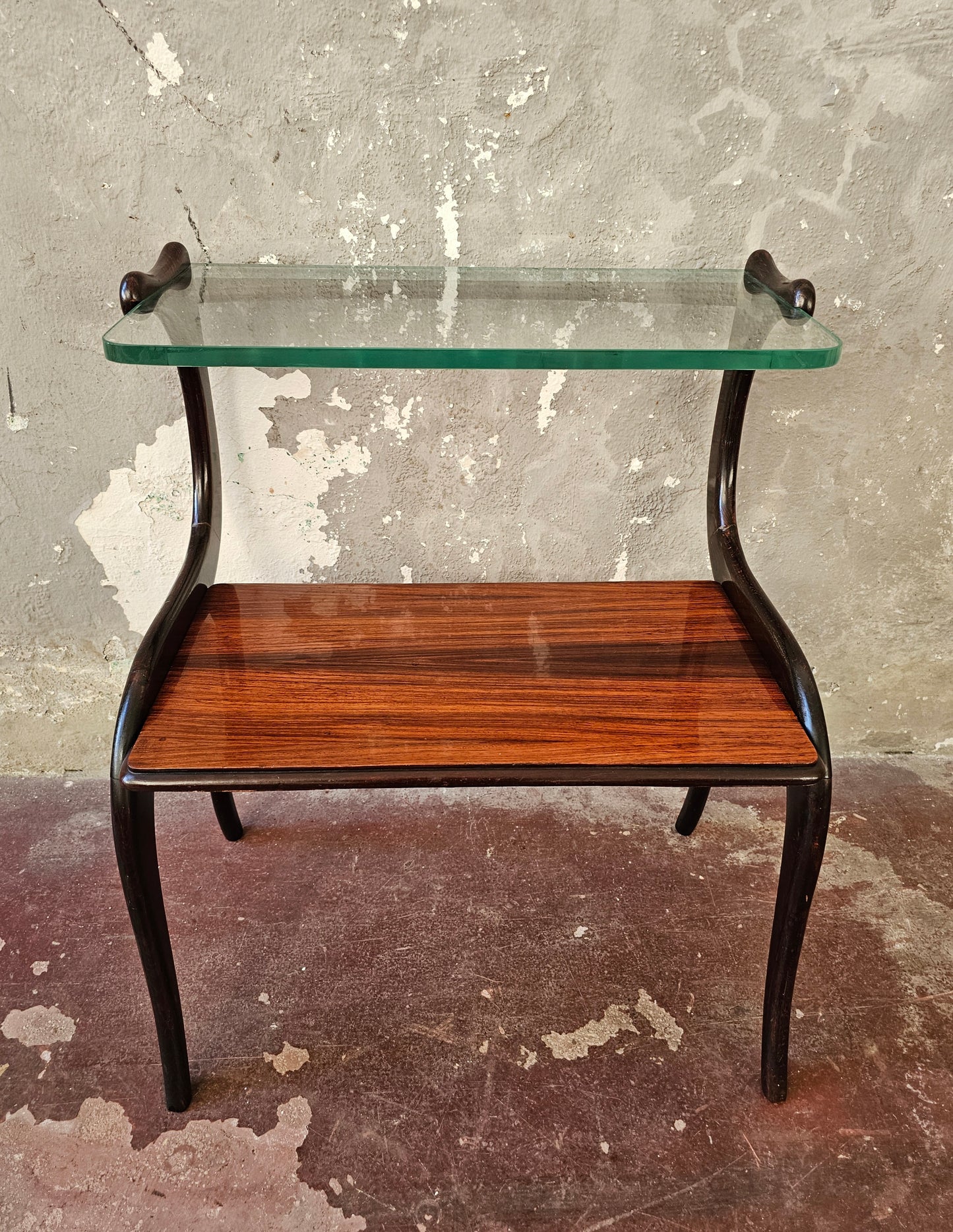 Tavolino design anni 50 nello stile di Ico Parisi