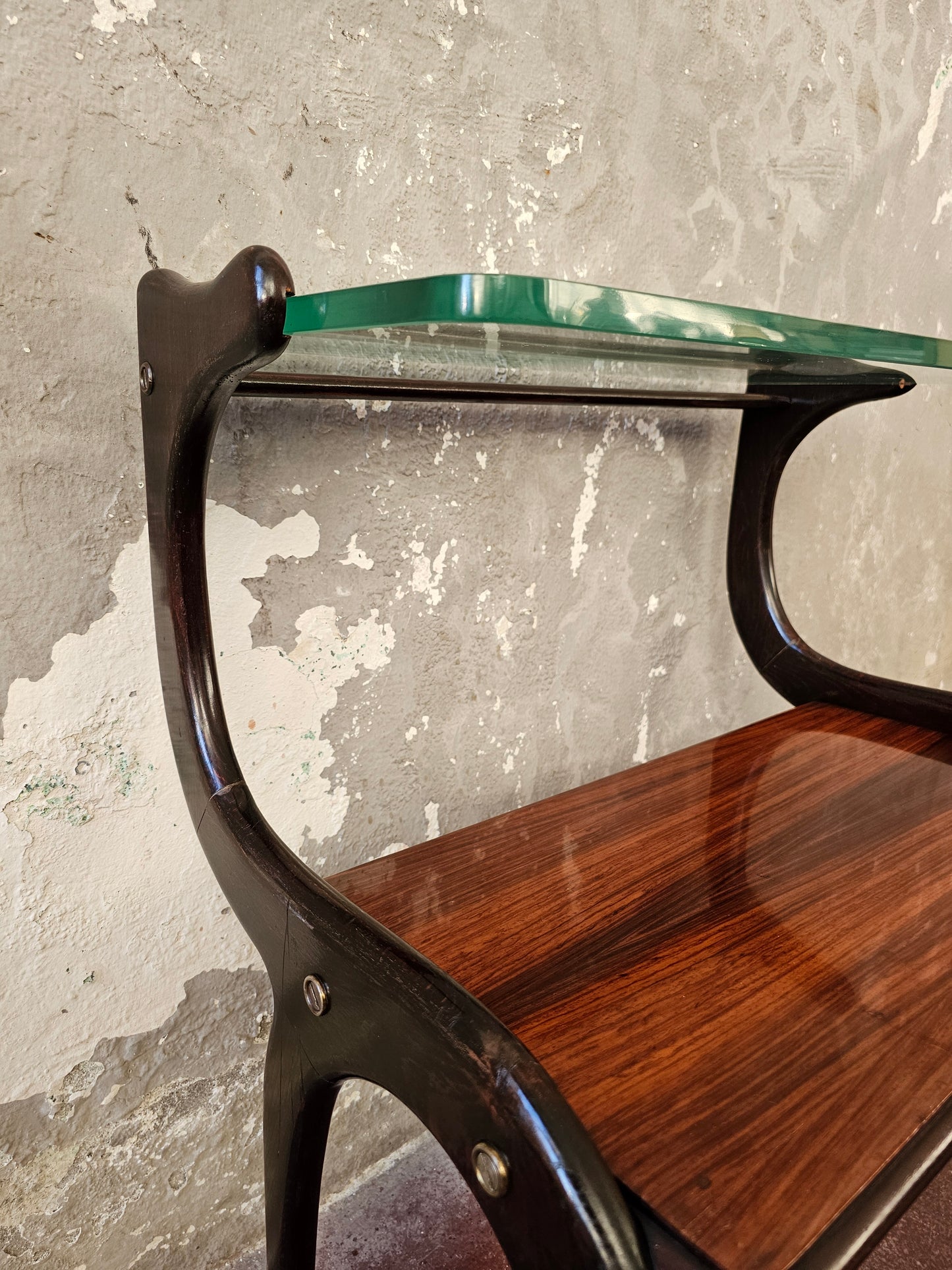 Tavolino design anni 50 nello stile di Ico Parisi