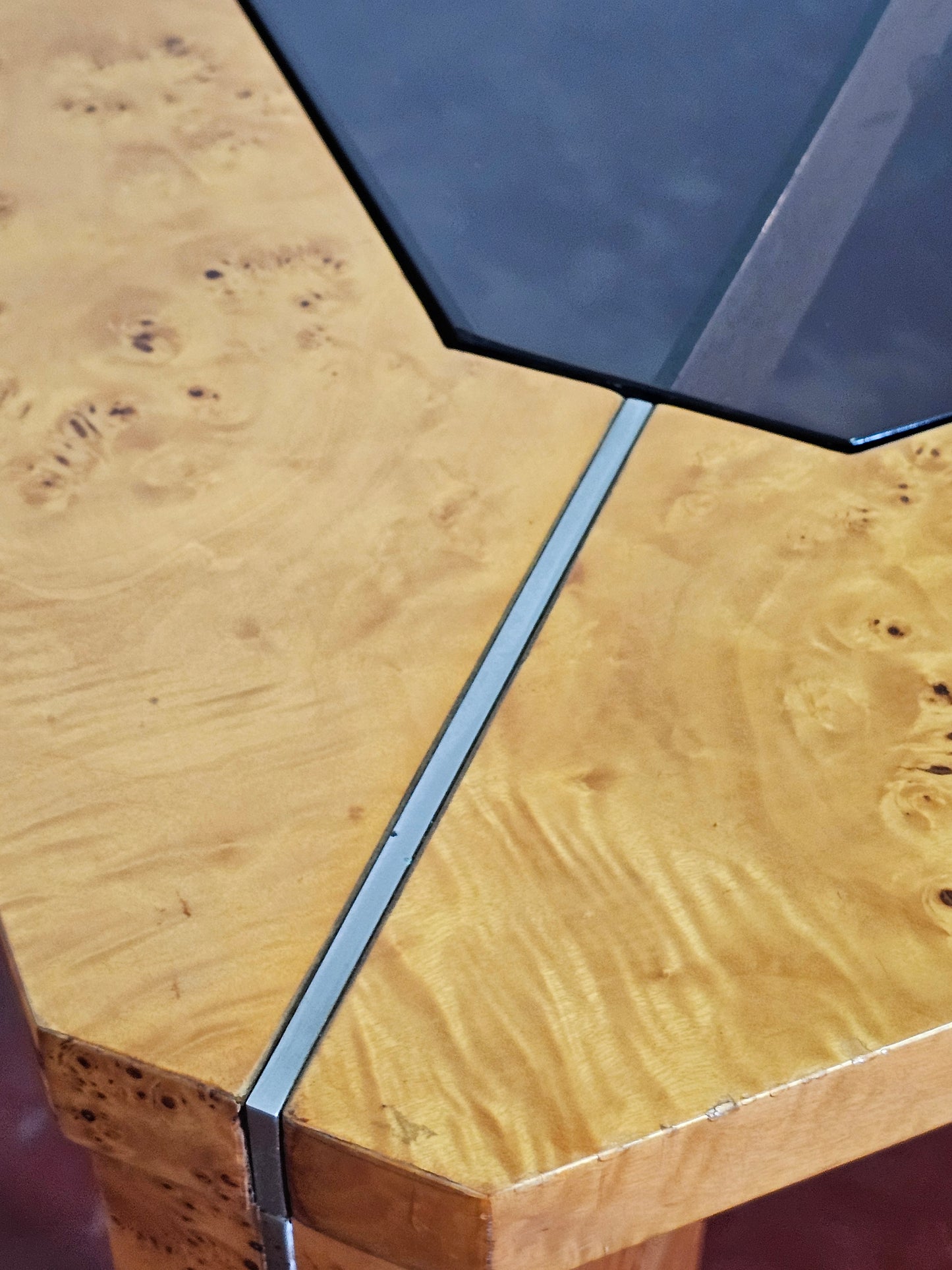 Tavolo Design anni 70 nello stile di Willy Rizzo