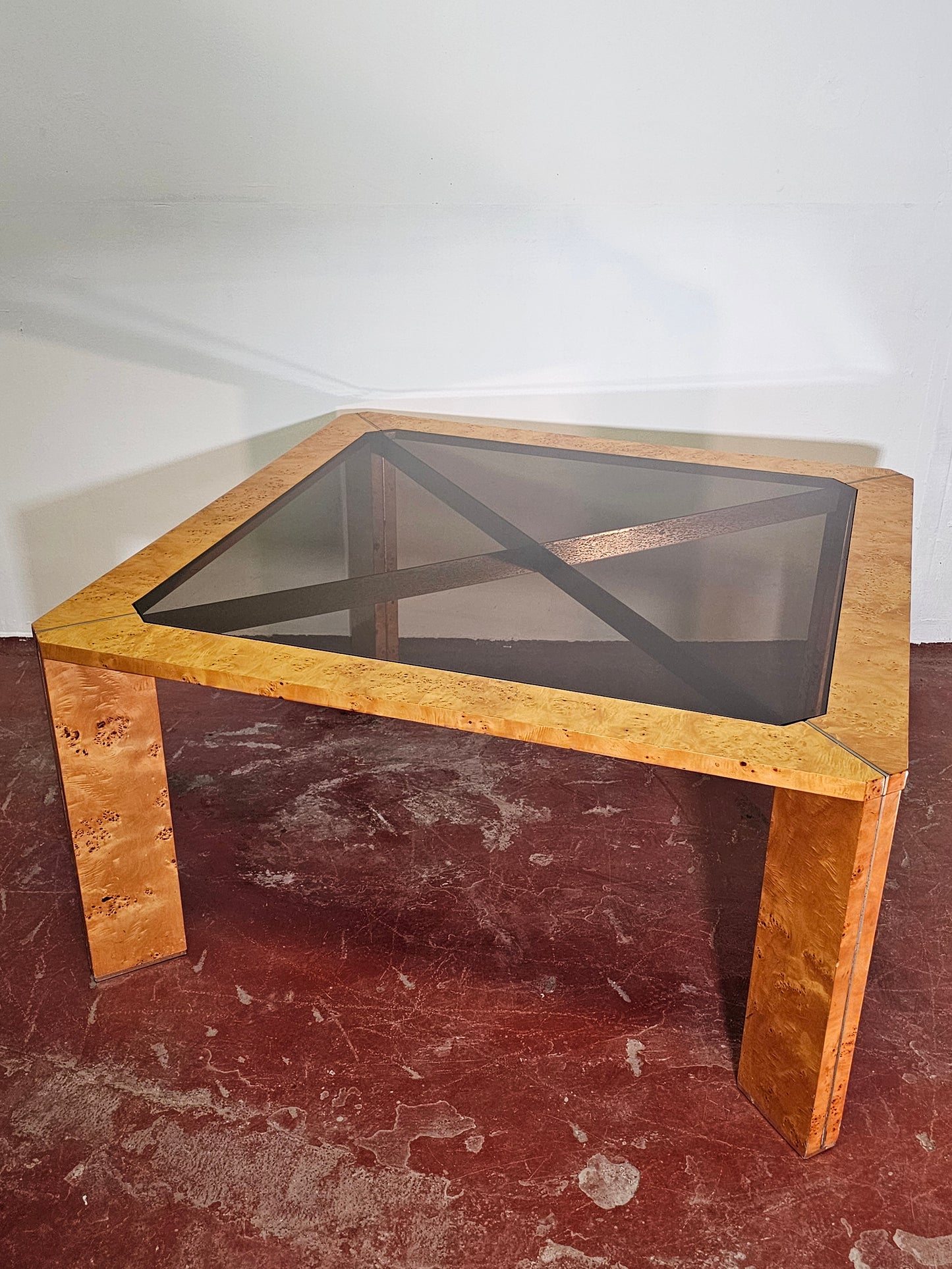Tavolo Design anni 70 nello stile di Willy Rizzo