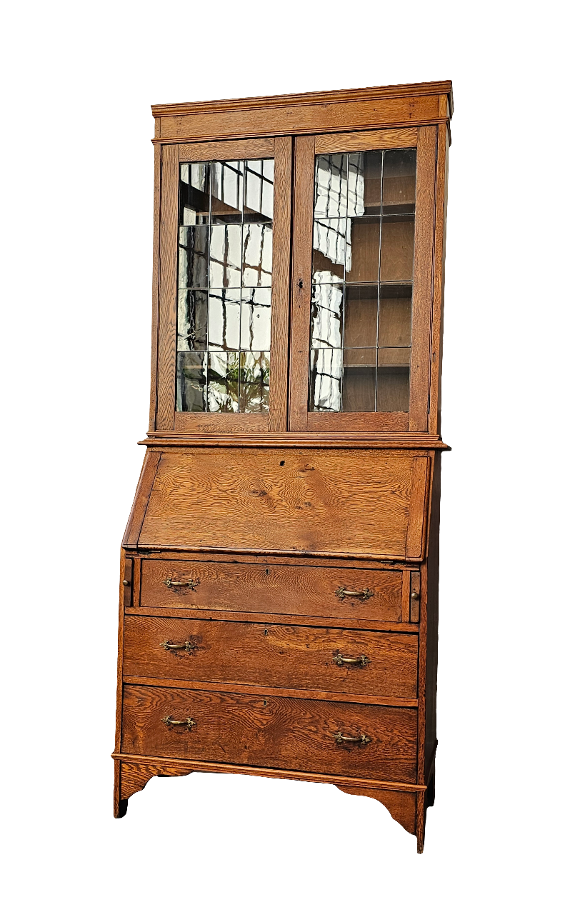 Trumeau inglese in rovere 1800