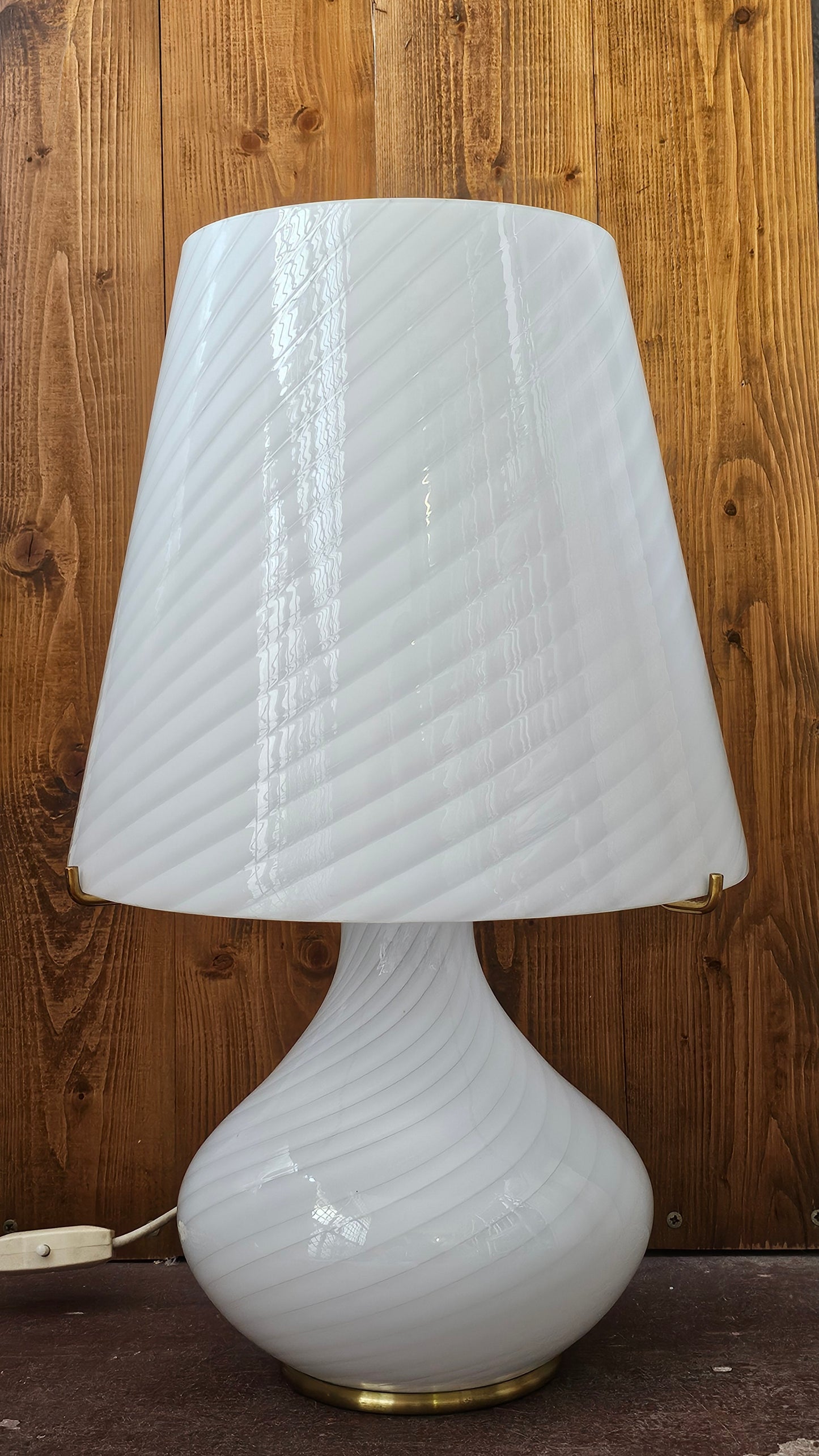 Lampada da tavolo in vetro di Murano di Modaluce, 1970