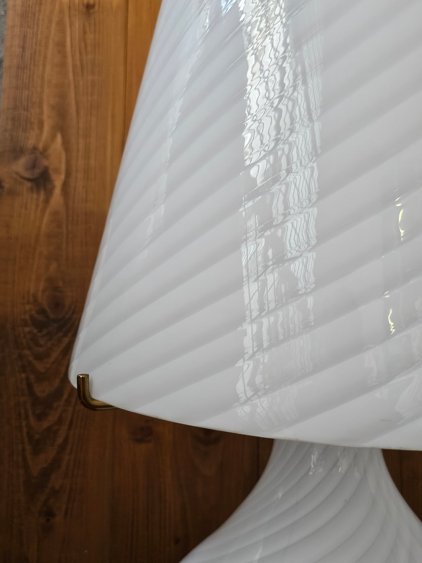 Lampada da tavolo in vetro di Murano di Modaluce, 1970