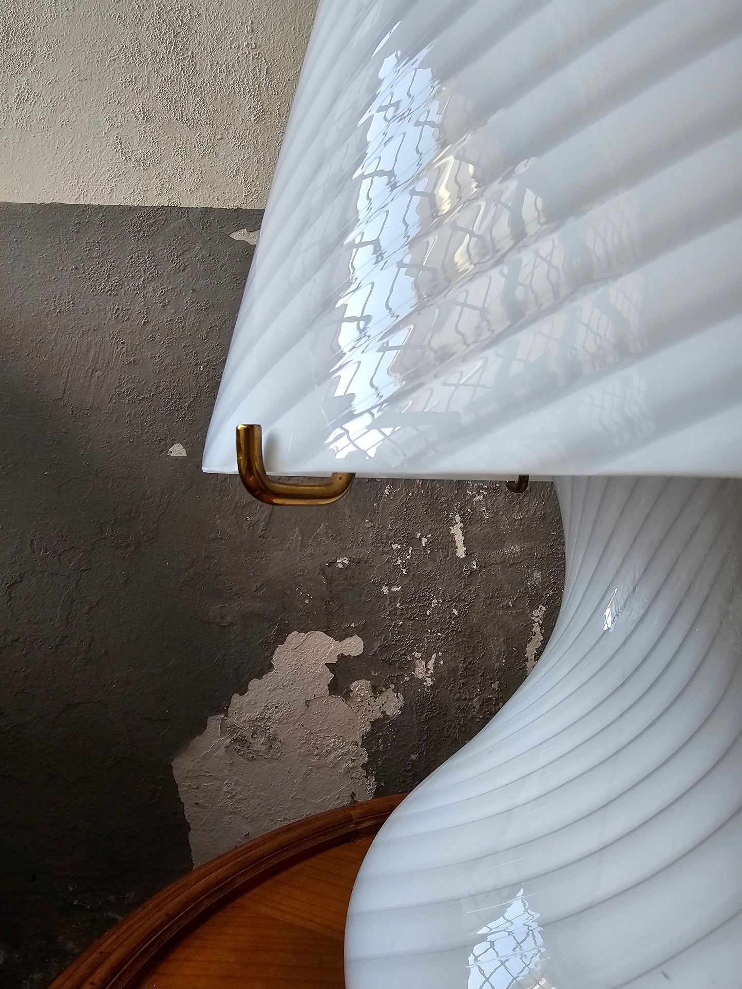 Lampada da tavolo in vetro di Murano di Modaluce, 1970