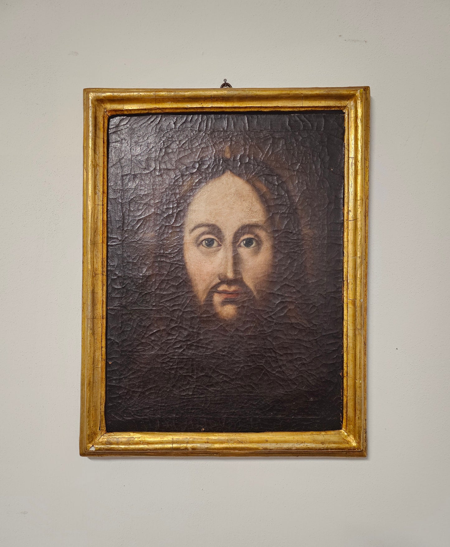 Volto di Cristo, 1777, Olio su tela, con cornice
