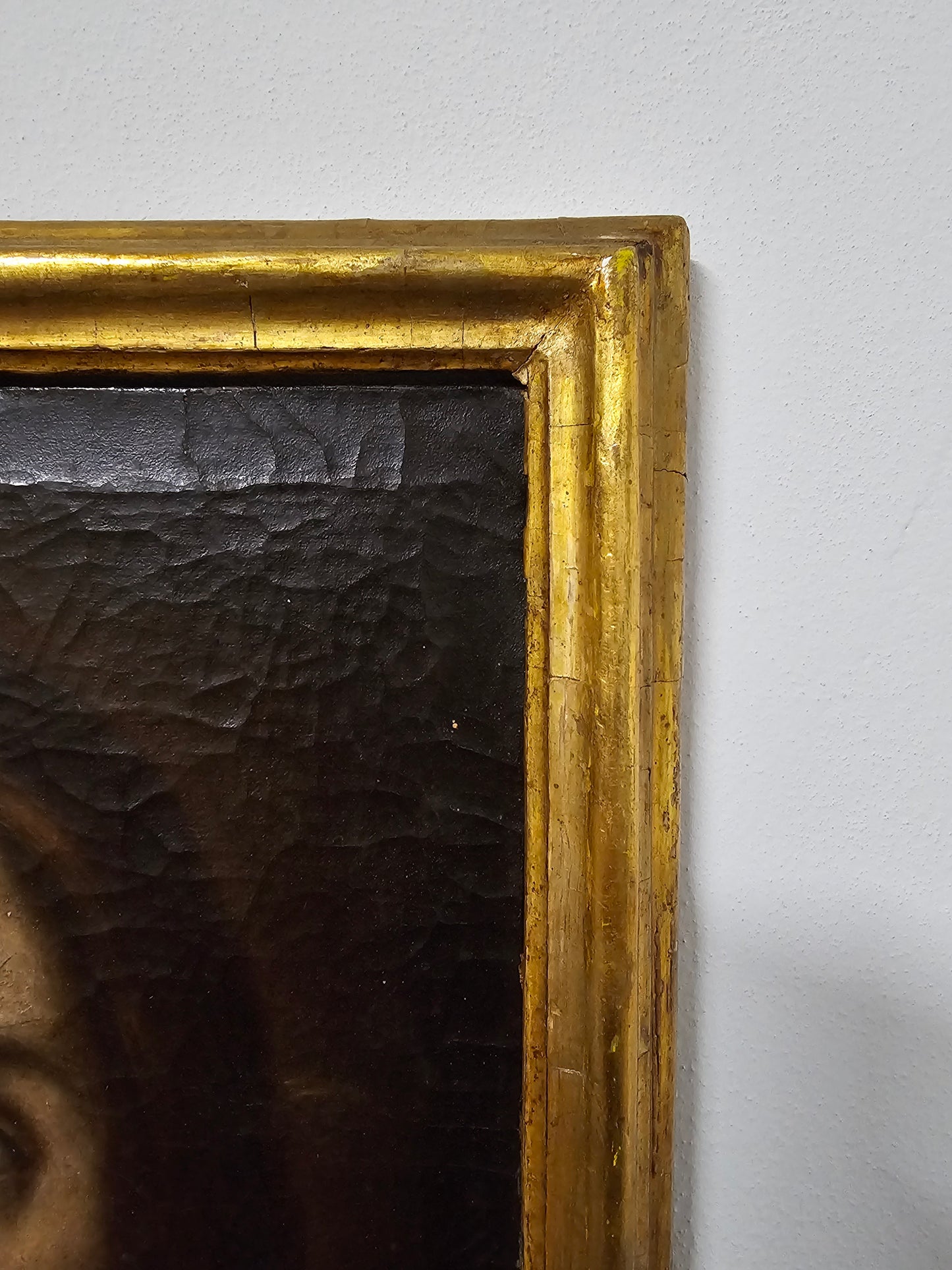 Volto di Cristo, 1777, Olio su tela, con cornice