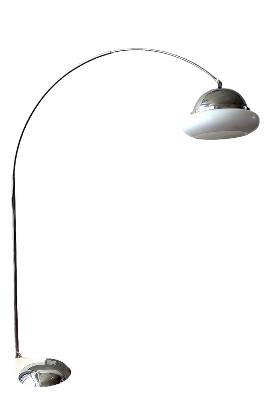 Lampada piantana ad arco design anni 60/70