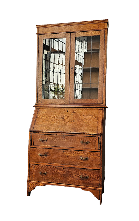 Trumeau inglese in rovere 1800