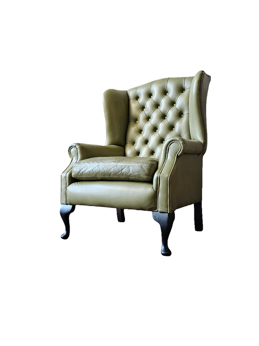 Poltrona Chesterfield in pelle