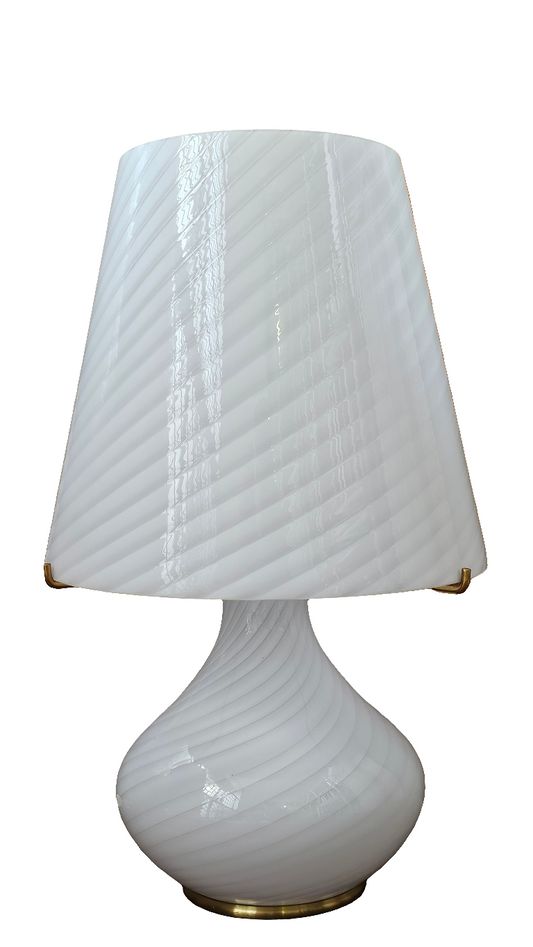 Lampada da tavolo in vetro di Murano di Modaluce, 1970