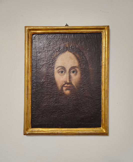 Volto di Cristo, 1777, Olio su tela, con cornice
